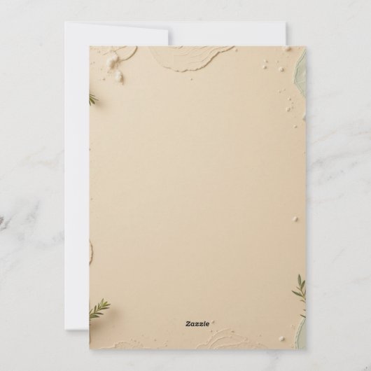 Restaurant Grand Opening Uitnodiging (Achterkant)