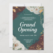 Restaurant Grand Opening Uitnodiging (Voorkant)