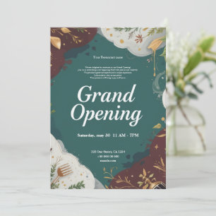 Restaurant Grand Opening Uitnodiging