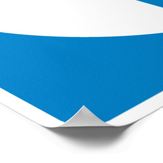 Restaurant Highway Sign Poster (Hoek)