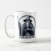 Restaurant Humor Ik zal de Pass runnen Koffiemok (Links)