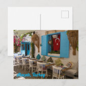 Restaurant in Alaçatı, Turkije Briefkaart (Voorkant / Achterkant)