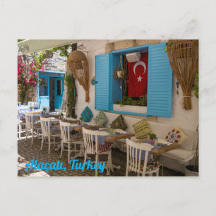 Restaurant in Alaçatı, Turkije Briefkaart