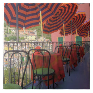 Restaurant in de heuvels van Vernazza, Cinque Tegeltje