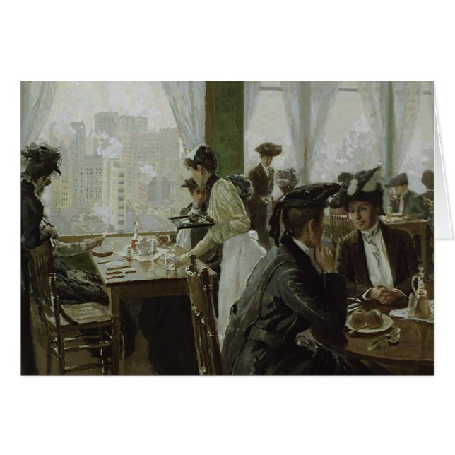 Restaurant in een Tall-gebouw (Voorkant Horizontaal)