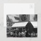 restaurant in Frankrijk Briefkaart (Voorkant / Achterkant)
