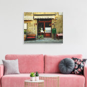 restaurant Italië Canvas Afdruk (Insitu (Woonkamer))