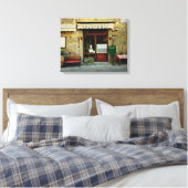 restaurant Italië Canvas Afdruk (Insitu (Slaapkamer))