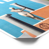 Restaurant Italië Poster van de Vintage Reis (Hoek)