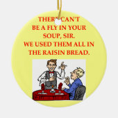 restaurant keramisch ornament (Voorkant)