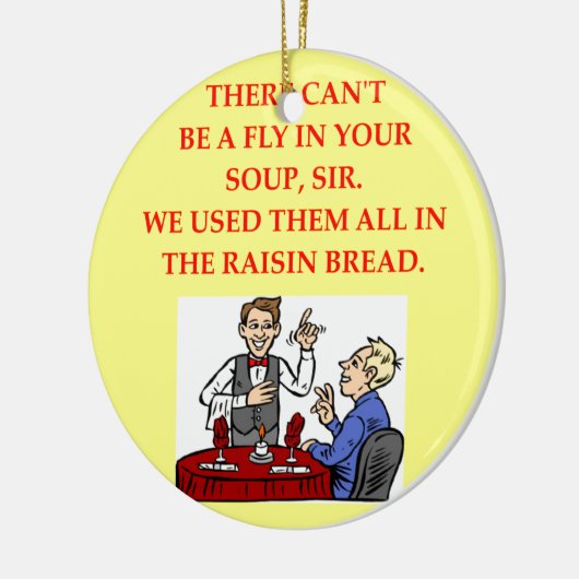 restaurant keramisch ornament (Links)