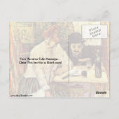 Restaurant La Mie van Henri de Toulouse-Lautrec Briefkaart (Achterkant)