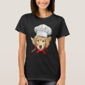 Restaurant Labrador Retriever Chef Cook Dog Cookin T-shirt (Voorkant)