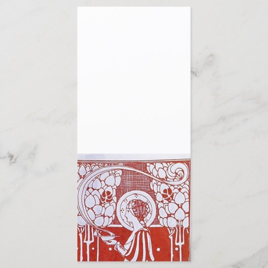 RESTAURANT MENU 1 RACK KAART (Achterkant)