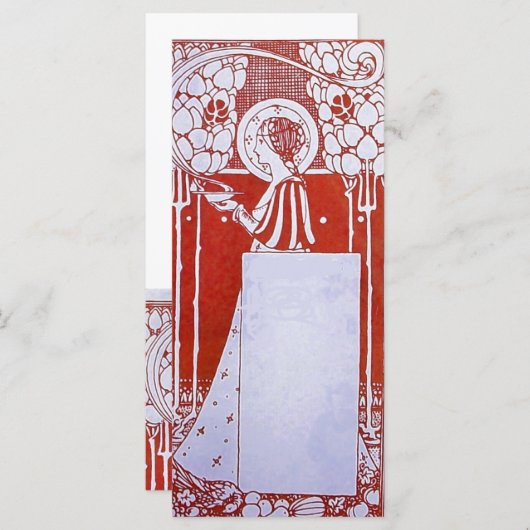 RESTAURANT MENU 1 RACK KAART (Voorkant / Achterkant)