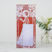 RESTAURANT MENU 1 RACK KAART (Staand voorkant)