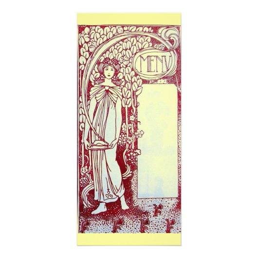 RESTAURANT MENU 2 RACKKAART (Voorkant)