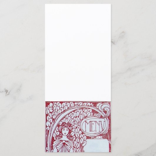 RESTAURANT MENU 2 RACKKAART (Achterkant)