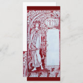 RESTAURANT MENU 2 RACKKAART (Voorkant / Achterkant)