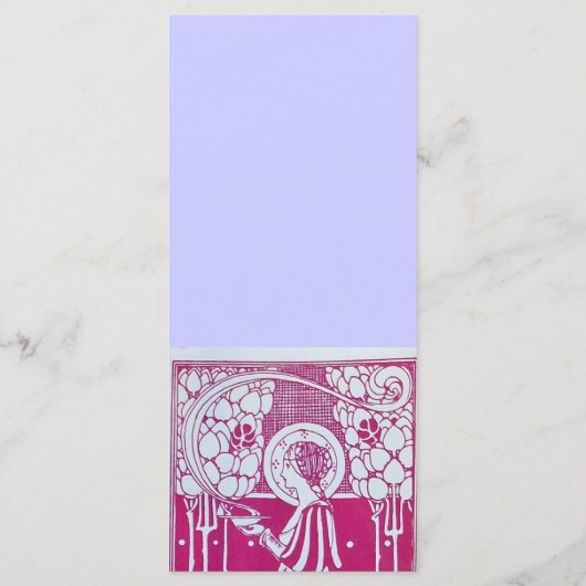 RESTAURANT MENU L RACK CARD (Achterkant)