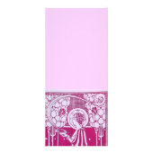 RESTAURANT MENU RACK KAART (Achterkant)