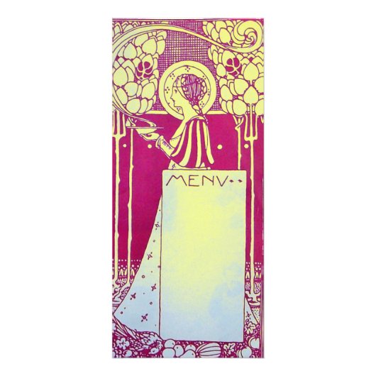 RESTAURANT MENU RACK KAART (Voorkant)