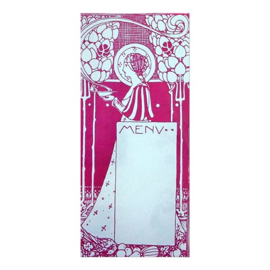 RESTAURANT MENU RACK KAART (Voorkant)