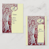 RESTAURANT MONOGRAM 2 VISITEKAARTJE (Voorkant / Achterkant)