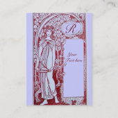 RESTAURANT MONOGRAM 2 VISITEKAARTJE (Achterkant)