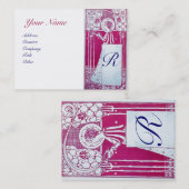 RESTAURANT MONOGRAM VISITEKAARTJE (Voorkant / Achterkant)