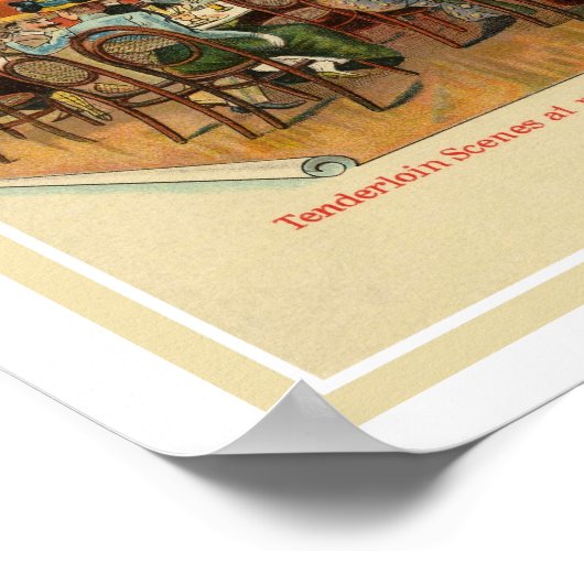  restaurant New York Poster (Hoek)