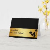 Restaurant Nieuw Zakelijk Visitekaartje Gefelicite Kaart (Gele Bloem)