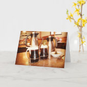 "Restaurant Ontbijttafel" Beterschap Kaart (Gele Bloem)