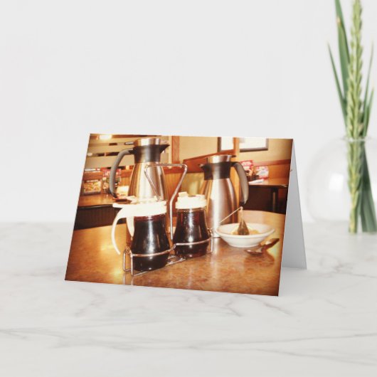 "Restaurant Ontbijttafel" Beterschap Kaart (Voorkant)