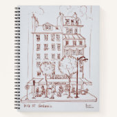 Restaurant op Boulevard | Saint-Germain, Parijs Notitieboek (Voorkant)