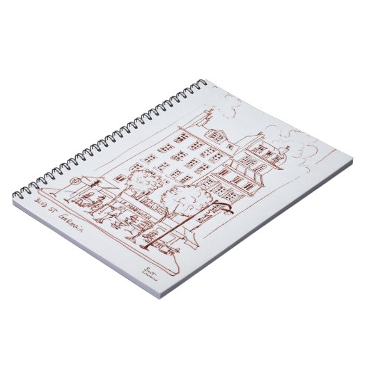 Restaurant op Boulevard | Saint-Germain, Parijs Notitieboek (Linkerzijde)