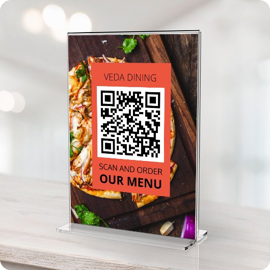 Restaurant Photo Scan Menu Order QR Code Kaart