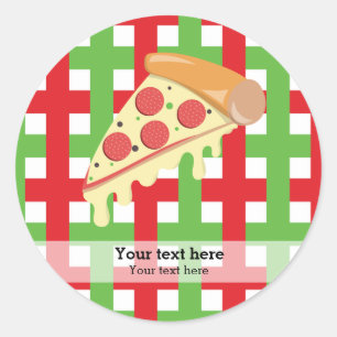 restaurant Pizza Ronde Sticker