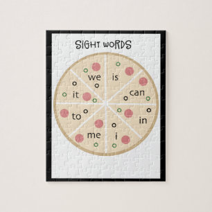 Restaurant Pizzapunt Gezichtswoorden Homeschooling Legpuzzel