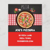 restaurant Pizzeria Pizza Flyer (Voorkant)