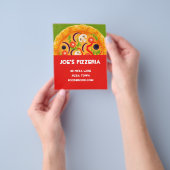 restaurant Pizzeria Pizza Flyer (Hand)