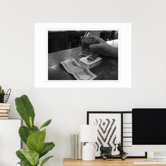 restaurant poster (Thuiskantoor)