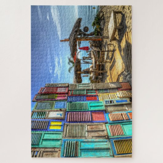 restaurant puzzel (Verticaal)