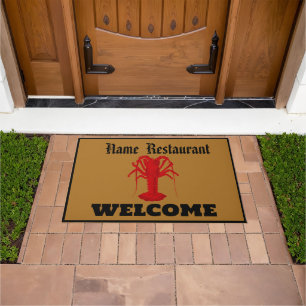 Restaurant Red Crab Lobster Welkom Shop Personali Deurmat