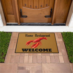 Restaurant Red Crab Lobster Welkom Shop Personali Deurmat