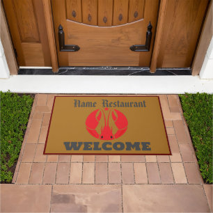 Restaurant Red Crab Lobster Welkom Shop Personali Deurmat