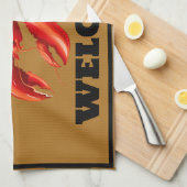 Restaurant Red Crab Lobster Welkom Shop Personali Theedoek (Quarter Fold)