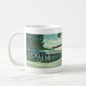 restaurant, Retro Rhinebeck Roadside Diner Koffiemok (Links)