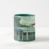  restaurant, Retro Rhinebeck Roadside Diner Mok (Midden)