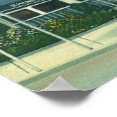  restaurant, Retro Rhinebeck Roadside Diner Poster (Hoek)